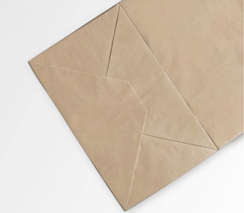 Крафт пакет с плоскими ручками 220x120x250