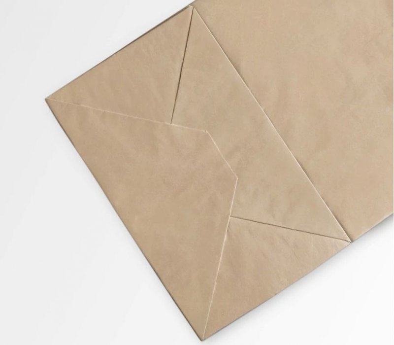 Крафт пакет с кручеными ручками 450x150x350