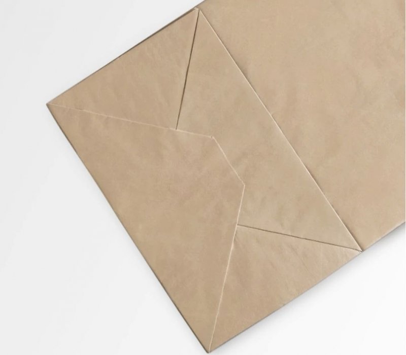 Крафт пакет с кручеными ручками 240x140x300